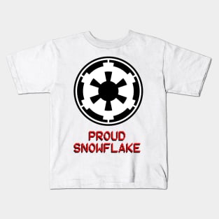 Proud Snowflake-Red Kids T-Shirt